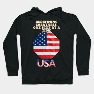 Redefining Greatness, One Step at a Time Hoodie